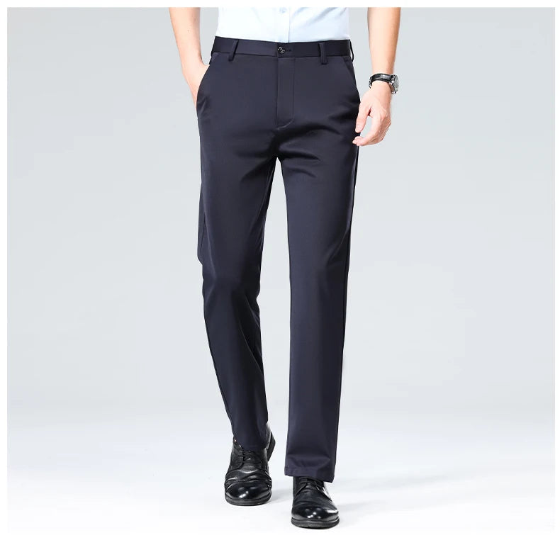 Compre 1 Leve 2 | Calça Social Clássica Alfaiataria + Cinto Social Couro