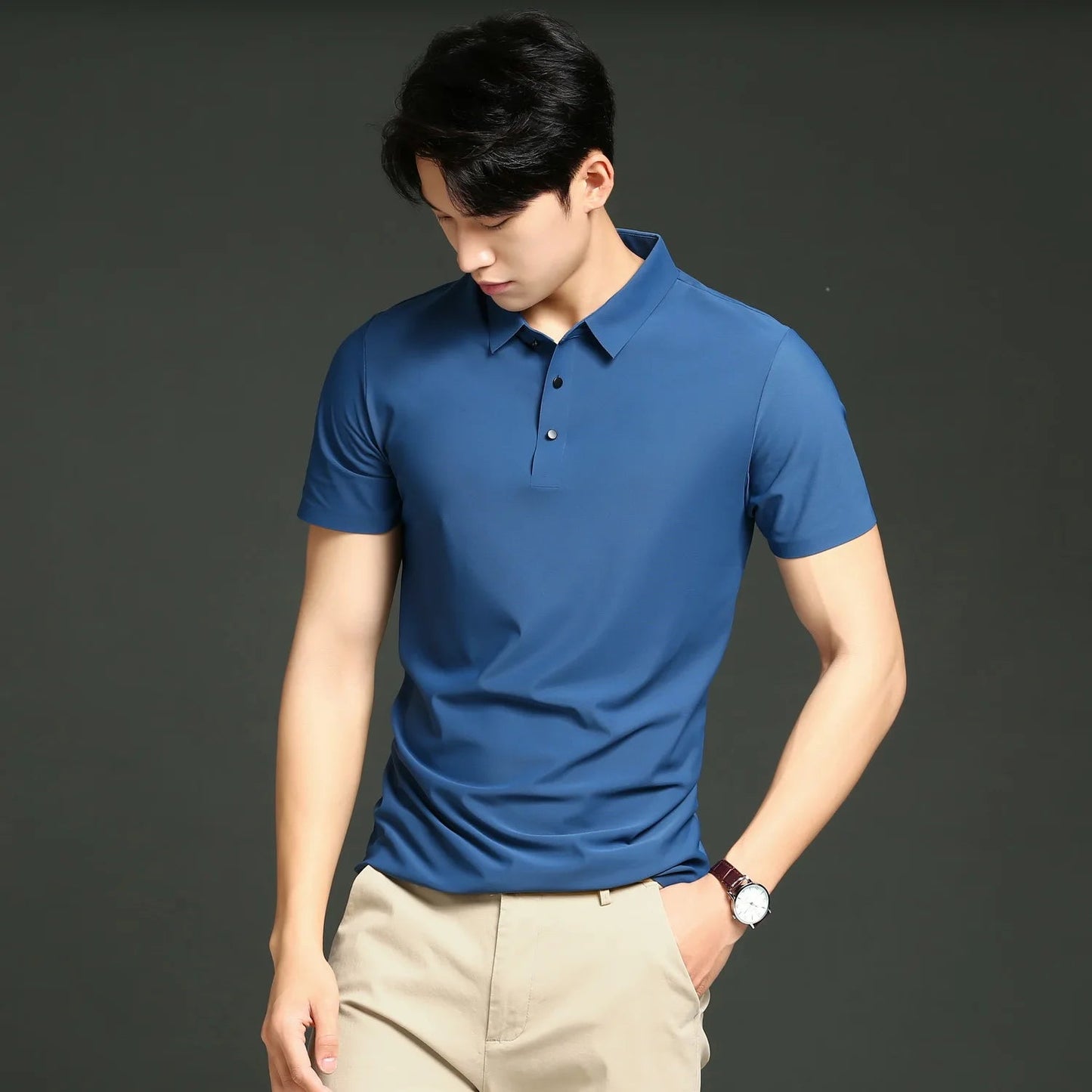Pague 1 Leve 3 | Camisa Polo Tech - Tecido anti odor + Relogio de Brinde