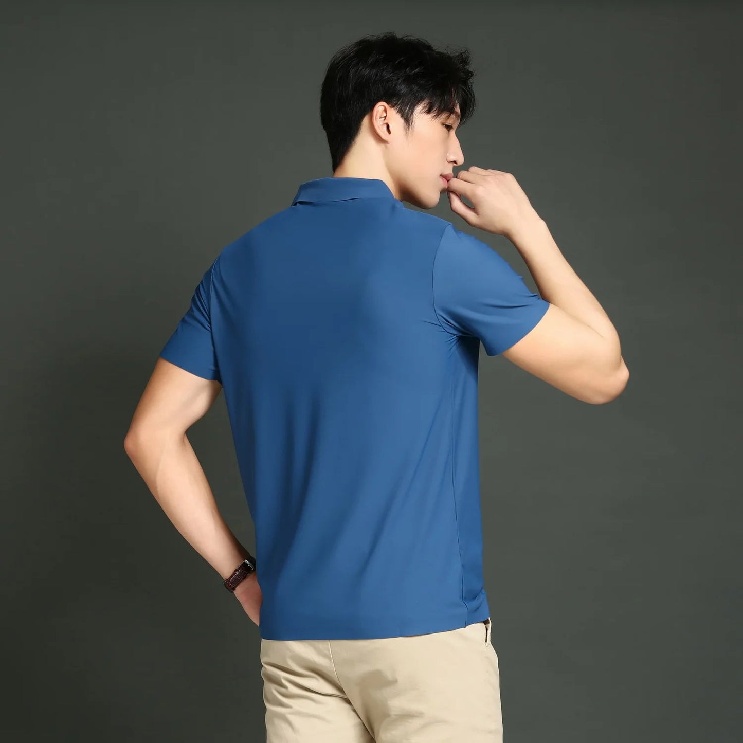 Pague 1 Leve 3 | Camisa Polo Tech - Tecido anti odor + Relogio de Brinde