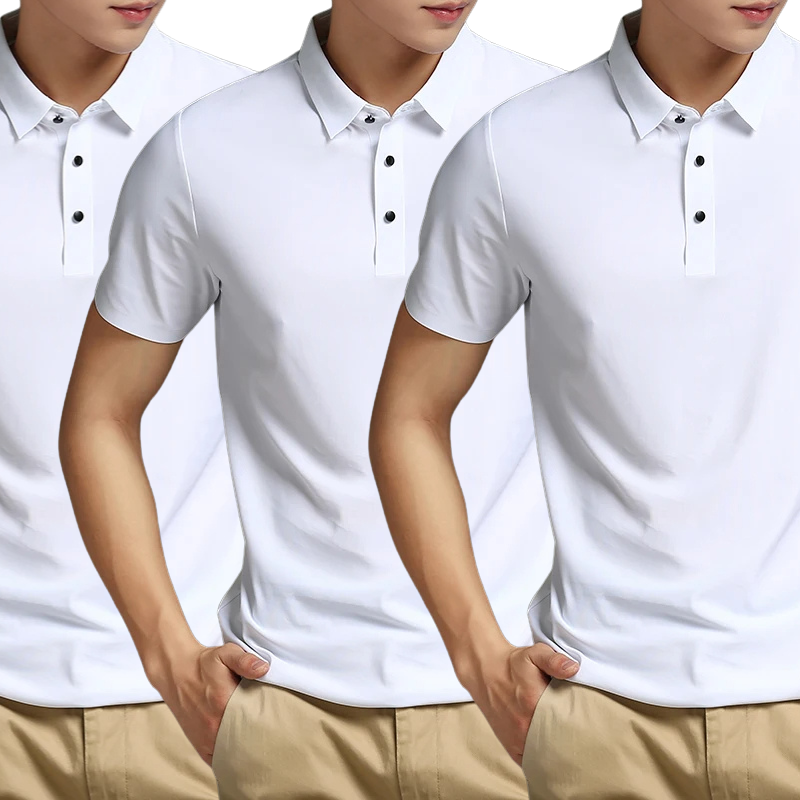 Pague 1 Leve 3 | Camisa Polo Tech - Tecido anti odor + Relogio de Brinde