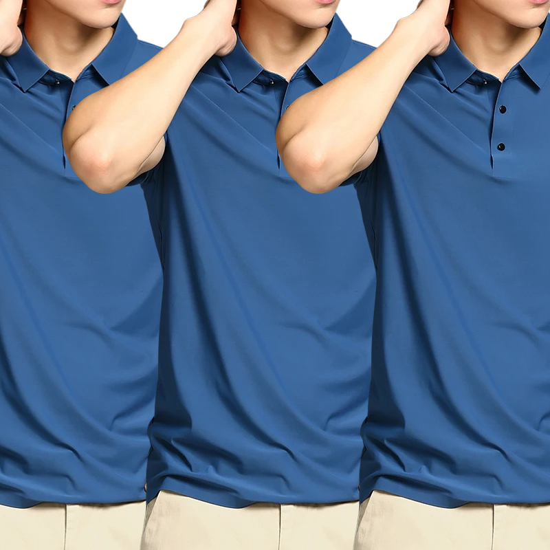 Pague 1 Leve 3 | Camisa Polo Tech - Tecido anti odor + Relogio de Brinde