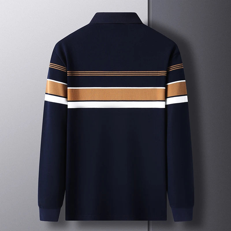 Camisa Polo Nation Manga Longa