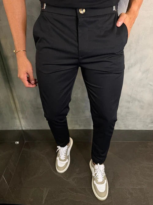 Pague 1 Leve 2 - Calça de Alfaiataria Mônaco com Ajuste