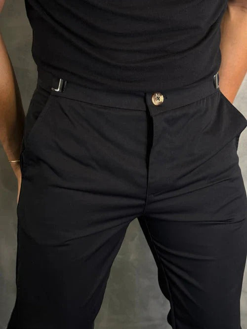 Pague 1 Leve 2 - Calça de Alfaiataria Mônaco com Ajuste