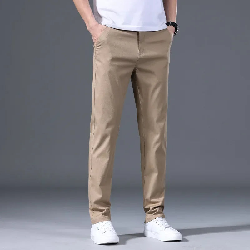 Pague 1 Leve 2 - Calça Sarja de Alfaiataria premium