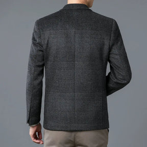 Blazer Em Alfaiataria Oxford Classic