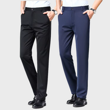 Compre 1 Leve 2 | Calça Social Clássica Alfaiataria + Cinto Social Couro