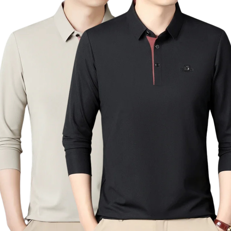 Pague 1 Leve 2 - Camisa Polo Manga Longa Detroit