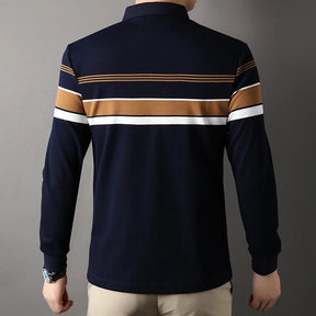 Camisa Polo Nation Manga Longa