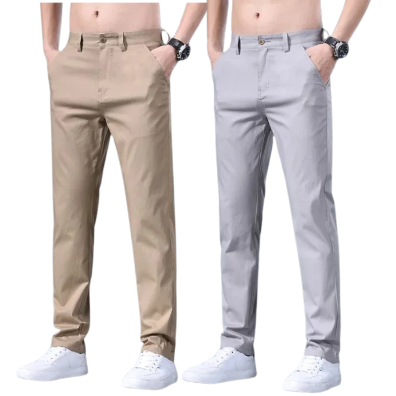 Pague 1 Leve 2 - Calça Sarja de Alfaiataria premium