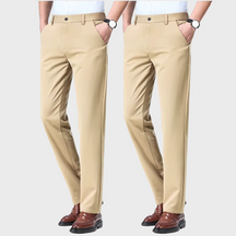 Compre 1 Leve 2 | Calça Social Clássica Alfaiataria + Cinto Social Couro