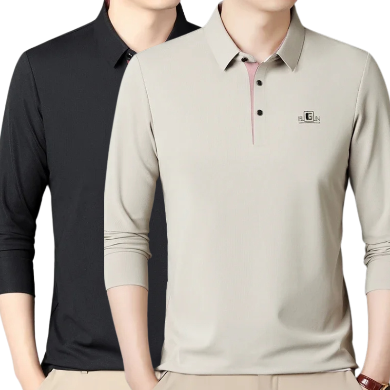 Pague 1 Leve 2 - Camisa Polo Manga Longa Detroit