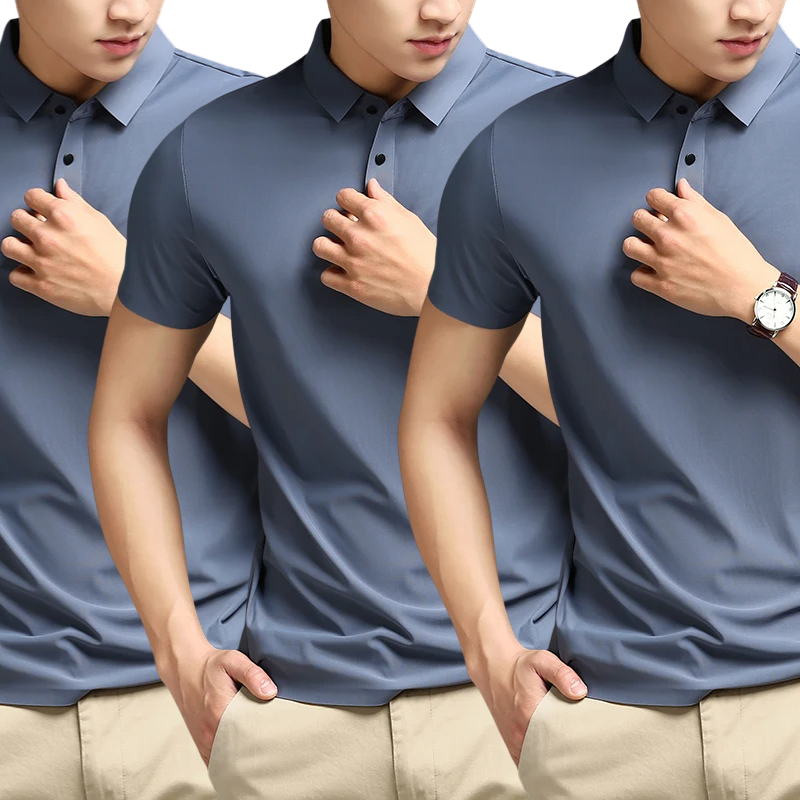 Pague 1 Leve 3  | Camisa Polo Tech - Tecido anti odor + Relogio de Brinde