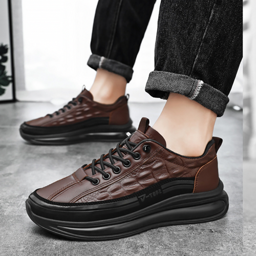 Sapatênis de Couro Domani Edição 2025 Masculino com Brinde Exclusivo - Mannique