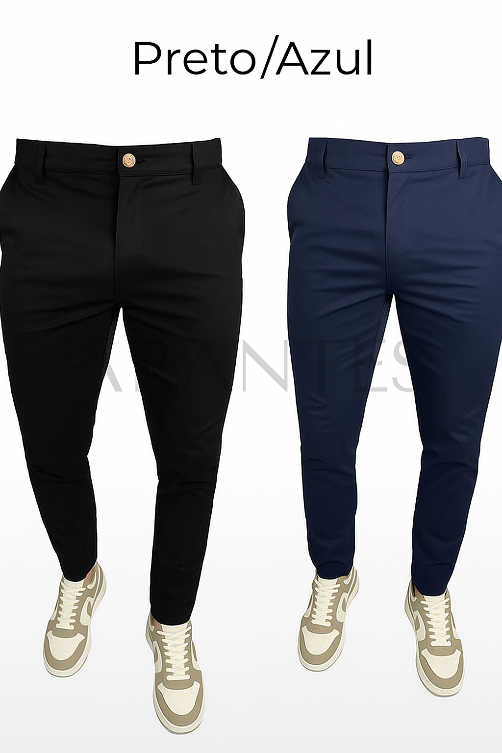 Pague 1 Leve 2 - Calça de Alfaiataria Mônaco com Ajuste