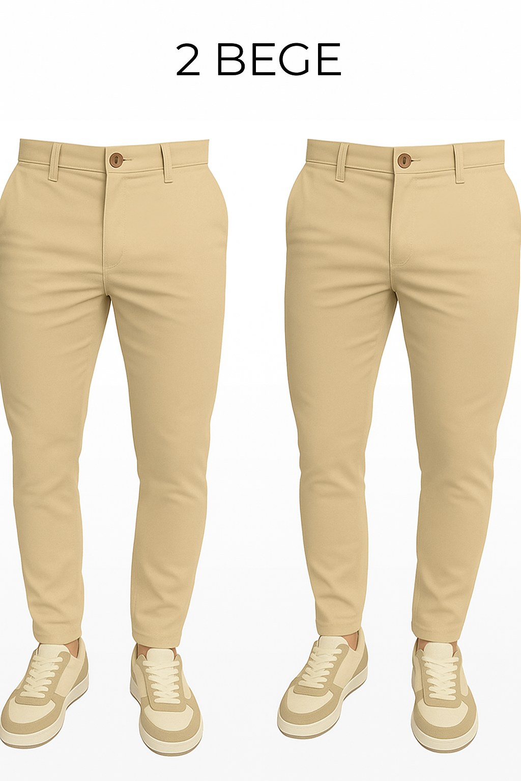 Pague 1 Leve 2 - Calça de Alfaiataria Mônaco com Ajuste