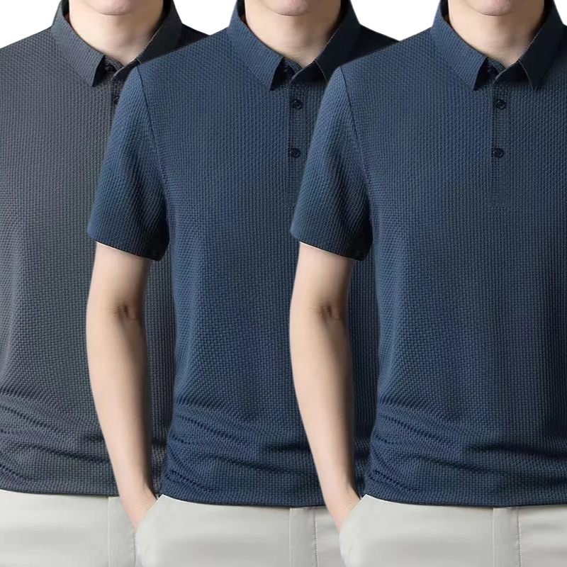 [PAGUE 3 LEVE 5] - Camisa Polo Fresh Seda Gelo + Brinde
