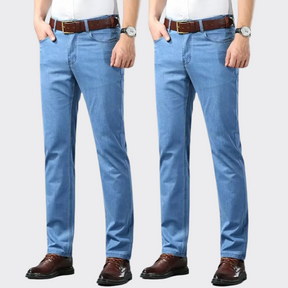 Pague 1 Leve 2 | Calça Jeans® Comfort Flex + Brinde Cinto Masculino