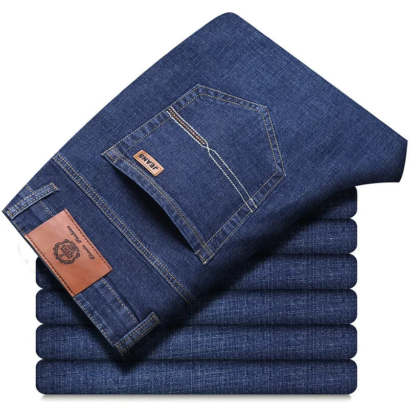 Calça Jeans Masculina Legacy™ com Elastano Premium / O Jeans que Une Elegância, Elasticidade e Liberdade Total de Movimento