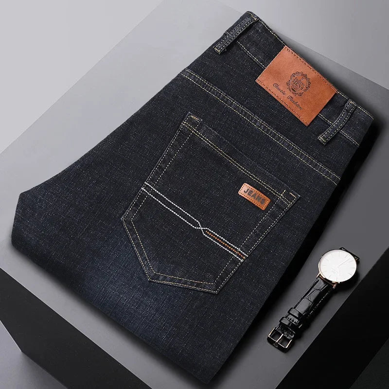 Calça Jeans Masculina Legacy™ com Elastano Premium / O Jeans que Une Elegância, Elasticidade e Liberdade Total de Movimento