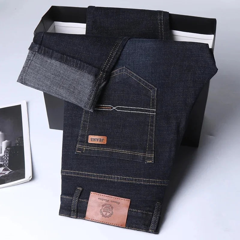 Calça Jeans Masculina Legacy™ com Elastano Premium / O Jeans que Une Elegância, Elasticidade e Liberdade Total de Movimento