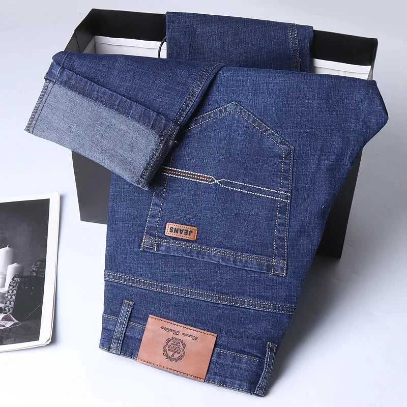 Calça Jeans Masculina Legacy™ com Elastano Premium / O Jeans que Une Elegância, Elasticidade e Liberdade Total de Movimento