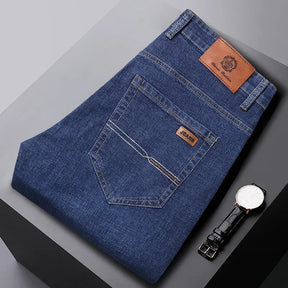Calça Jeans Masculina Legacy™ com Elastano Premium / O Jeans que Une Elegância, Elasticidade e Liberdade Total de Movimento