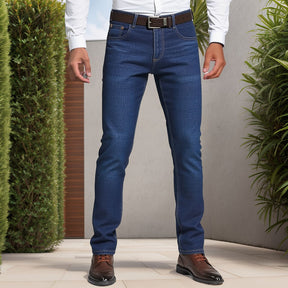 Calça Jeans Masculina Legacy™ com Elastano Premium / O Jeans que Une Elegância, Elasticidade e Liberdade Total de Movimento