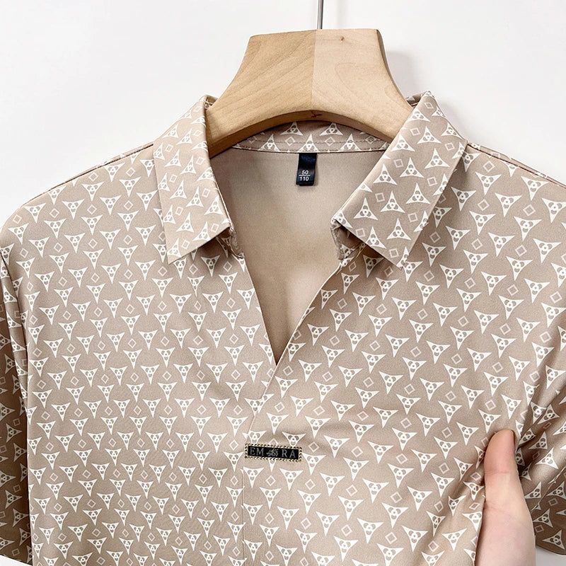 Camisa Alfa Elegance + Relogio de Brinde