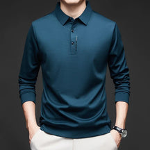 Camisa Polo Manga Longa Tech