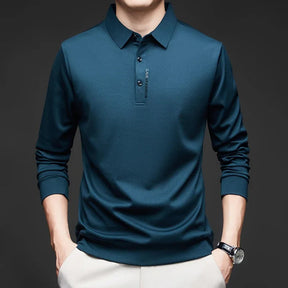 Camisa Polo Manga Longa Tech