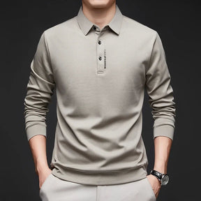 Camisa Polo Manga Longa Tech