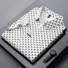 Camisa Alfa Elegance + Relogio de Brinde