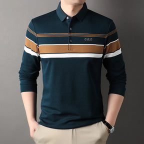 Camisa Polo Nation Manga Longa