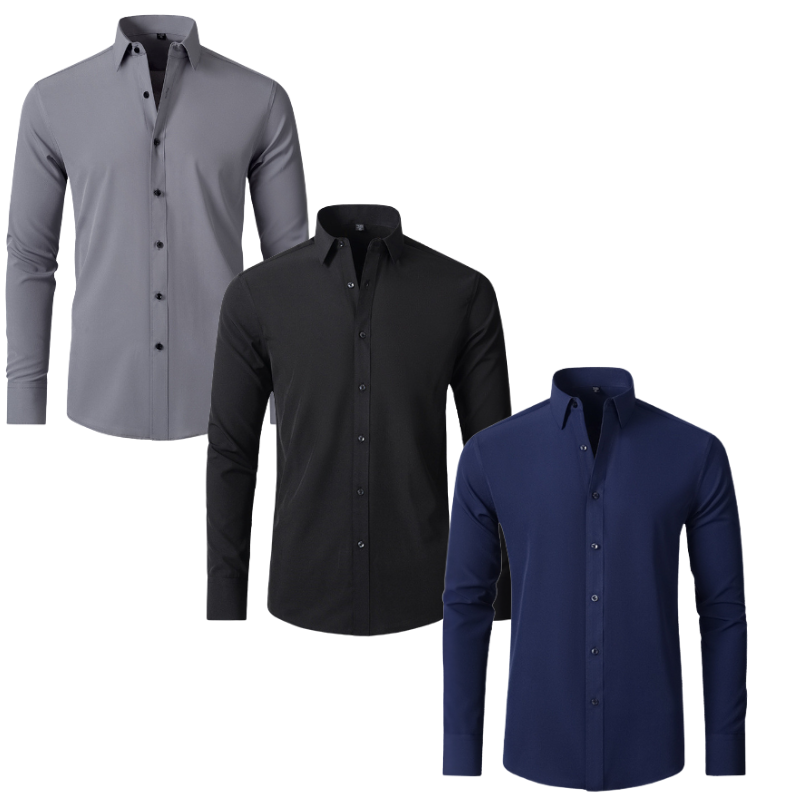 PAGUE 1 LEVE 3 | Camisa Social Ultra Elastech Anti amassados