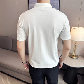 Camisa Estilo Social Masterline Essential + Relógio de Brinde