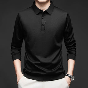 Camisa Polo Manga Longa Tech