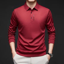 Camisa Polo Manga Longa Tech