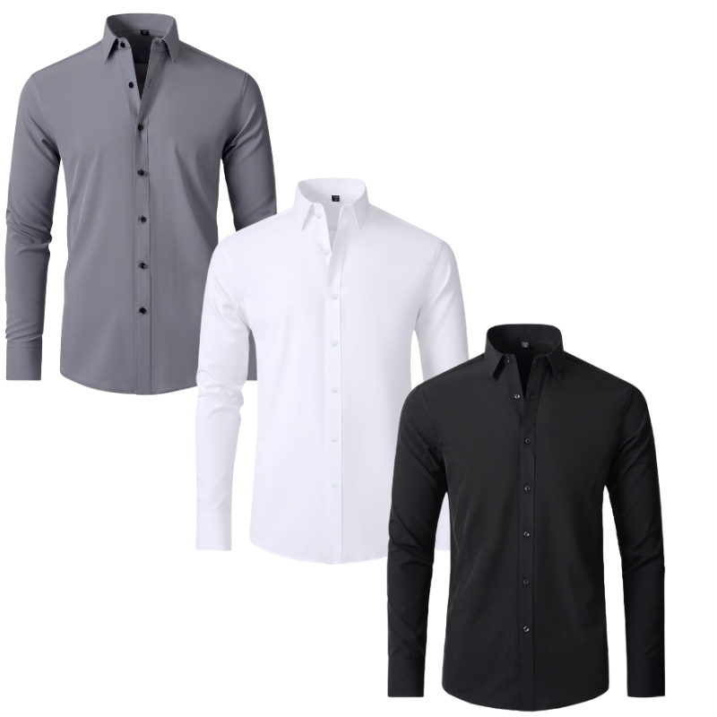 PAGUE 1 LEVE 3 | Camisa Social Ultra Elastech Anti amassados